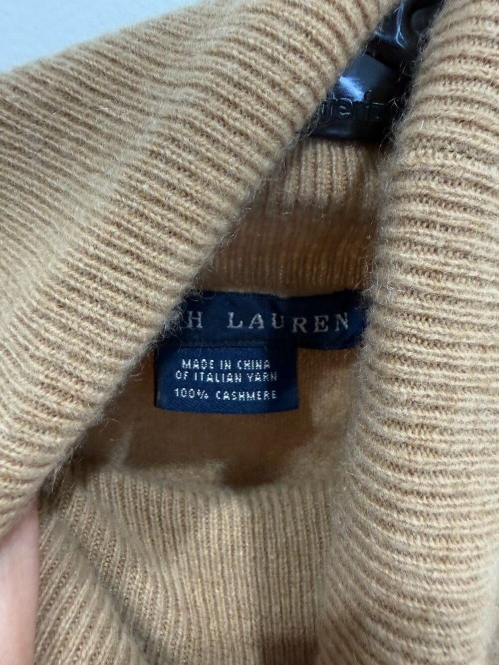Ralph Lauren Cashmere Turtleneck Sweater - Picture 2 of 3